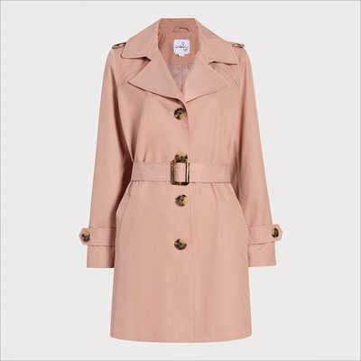 Single Breasted Trench Coat